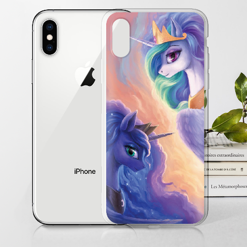 Чехол BoxFace iPhone X My Little Pony Rarity Princess Luna