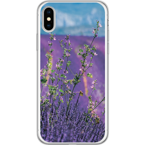 Чехол BoxFace iPhone X Lavender Field