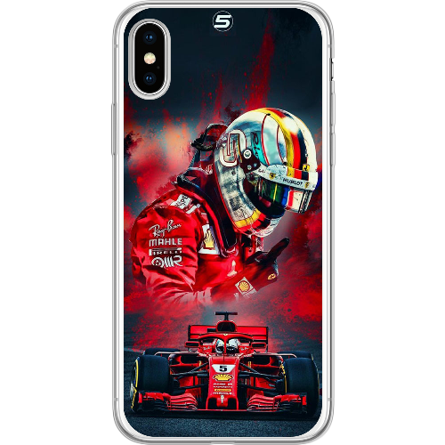 Чехол BoxFace iPhone X Racing Car