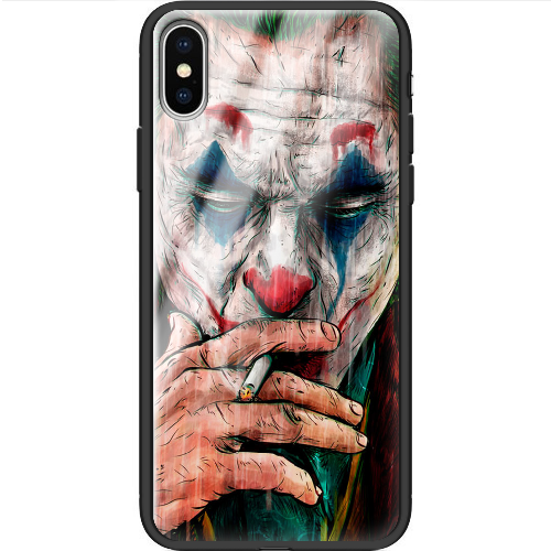 Чехол BoxFace iPhone X Joker Smoking