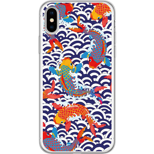 Чехол BoxFace iPhone X Koi Fish