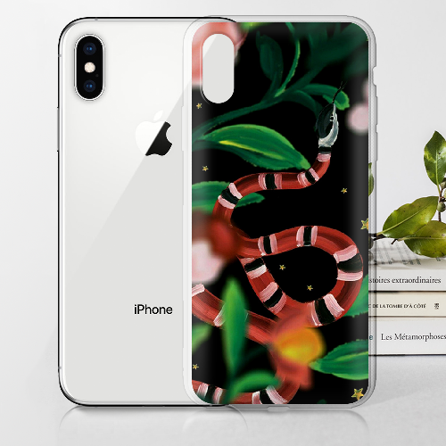 Чехол BoxFace iPhone X Red Snake