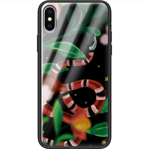 Чехол BoxFace iPhone X Red Snake