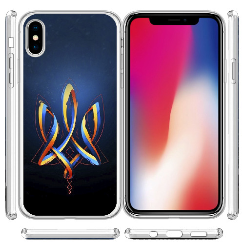 Чехол BoxFace iPhone X Ukrainian Emblem