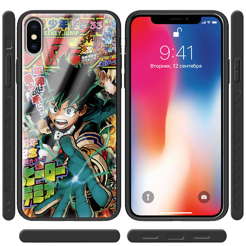 Чехол BoxFace iPhone X My Hero Academia