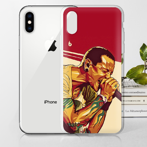 Чехол BoxFace iPhone X Chester Bennington