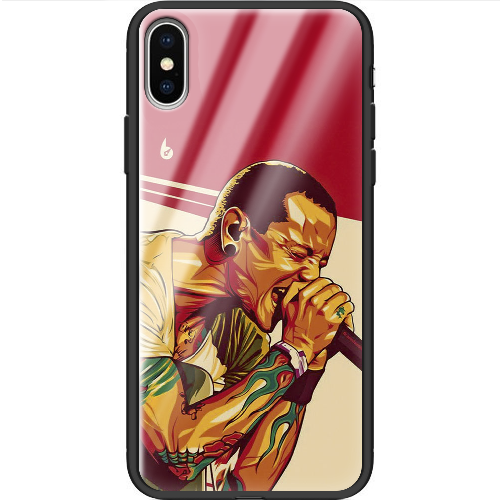 Чехол BoxFace iPhone X Chester Bennington