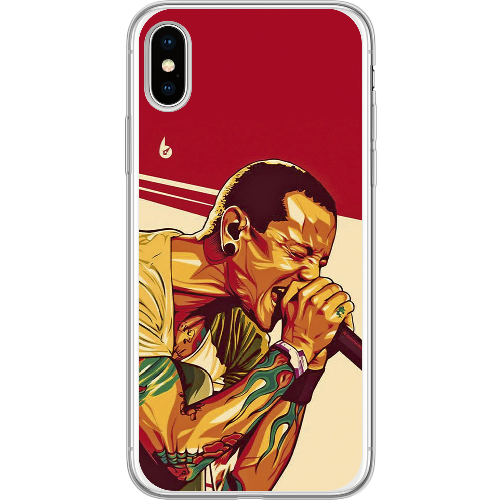 Чехол BoxFace iPhone X Chester Bennington