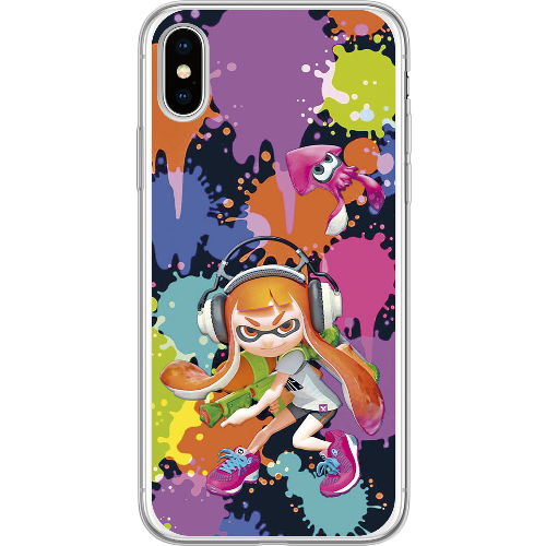 Чехол BoxFace iPhone X Splatoon Inklings