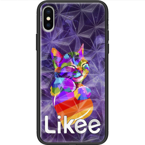 Чехол BoxFace iPhone X Котик Likee