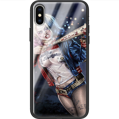 Чехол BoxFace iPhone X Harley Quinn