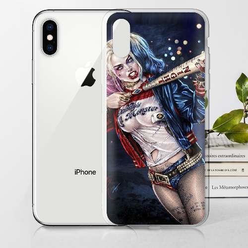 Чехол BoxFace iPhone X Harley Quinn