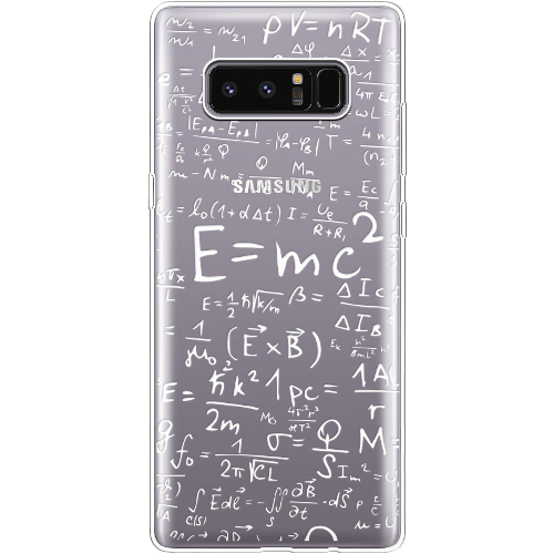 Чехол BoxFace Samsung N950F Galaxy Note 8 E=mc2