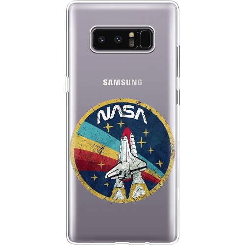 Чехол BoxFace Samsung N950F Galaxy Note 8 Space Shuttle NASA