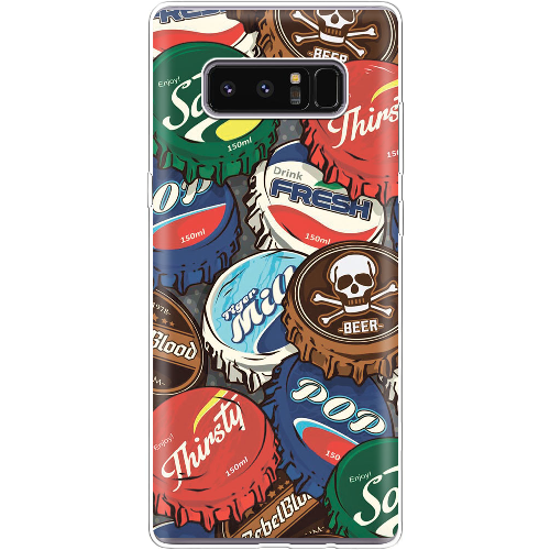 Чехол BoxFace Samsung N950F Galaxy Note 8 Drink Lids