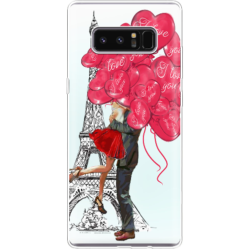 Чехол BoxFace Samsung N950F Galaxy Note 8 Love in Paris