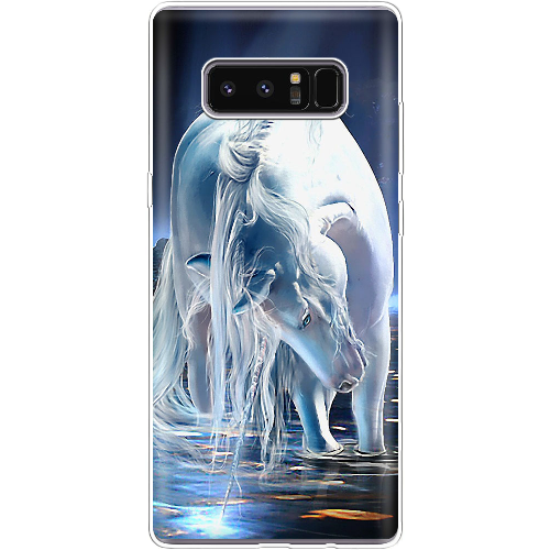 Чехол BoxFace Samsung N950F Galaxy Note 8 White Horse