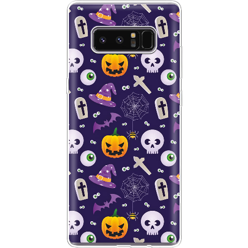 Чехол BoxFace Samsung N950F Galaxy Note 8 Halloween Purple Mood