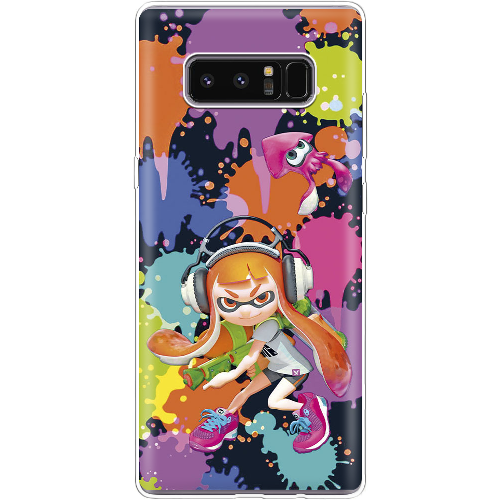 Чехол BoxFace Samsung N950F Galaxy Note 8 Splatoon Inklings