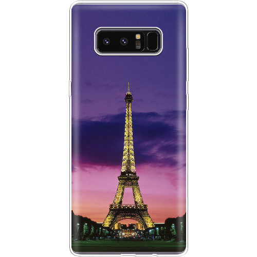 Чехол BoxFace Samsung N950F Galaxy Note 8 Полночь в Париже