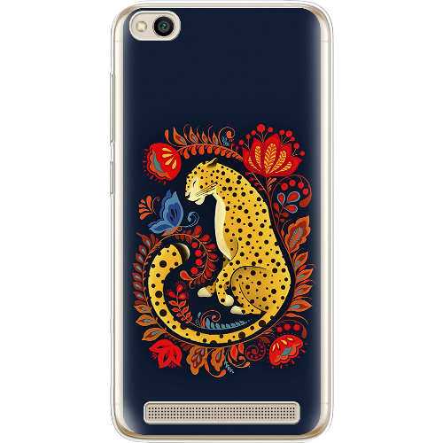 Чехол BoxFace Xiaomi Redmi 5A Petrykivka Leopard