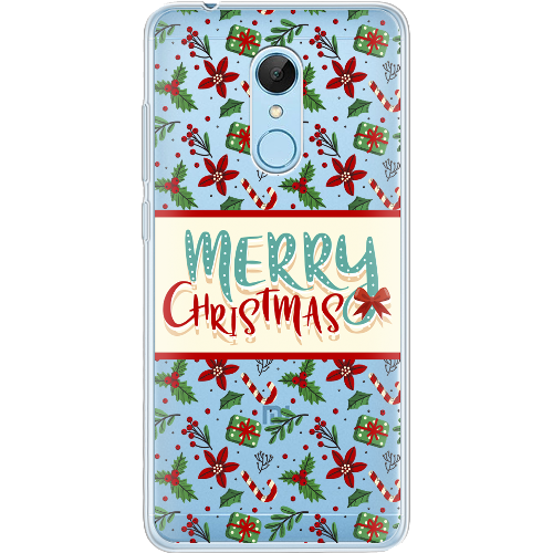 Чехол BoxFace Xiaomi Redmi 5 Vintage Christmas Congratulation