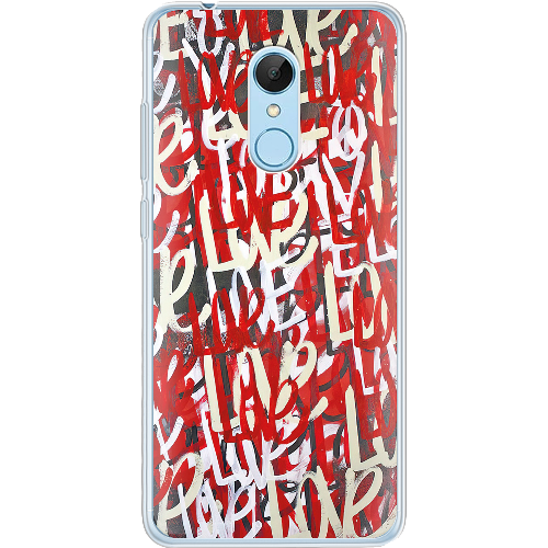 Чехол BoxFace Xiaomi Redmi 5 Love Graffiti