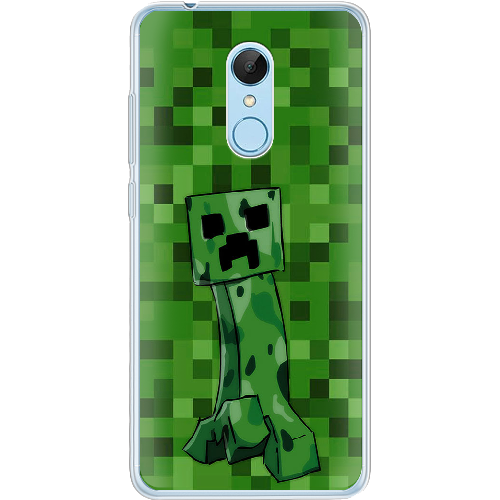 Чехол BoxFace Xiaomi Redmi 5 Minecraft Creeper