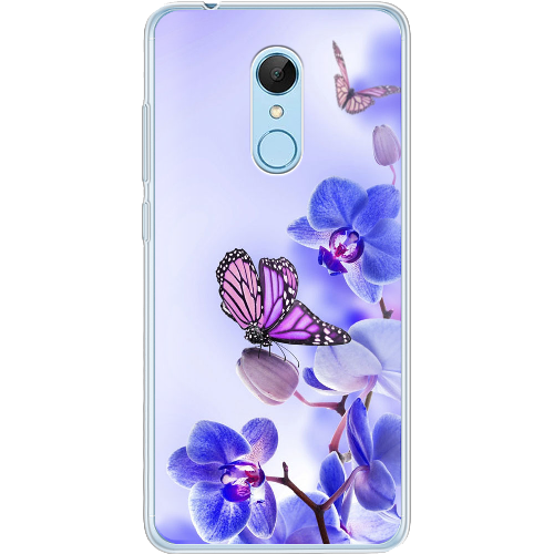 Чехол BoxFace Xiaomi Redmi 5 Orchids and Butterflies