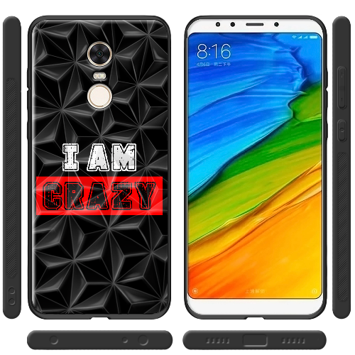 Чехол BoxFace Xiaomi Redmi 5 Plus I'm Crazy