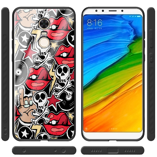 Чехол BoxFace Xiaomi Redmi 5 Plus Rock Graffiti