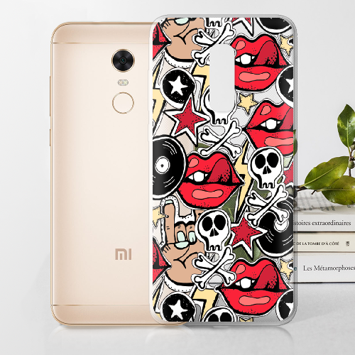 Чехол BoxFace Xiaomi Redmi 5 Plus Rock Graffiti