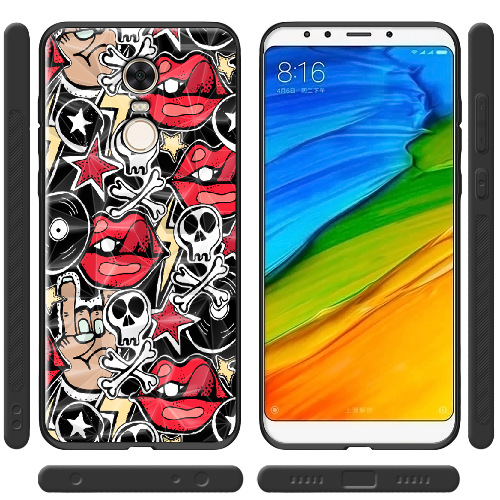 Чехол BoxFace Xiaomi Redmi 5 Plus Rock Graffiti