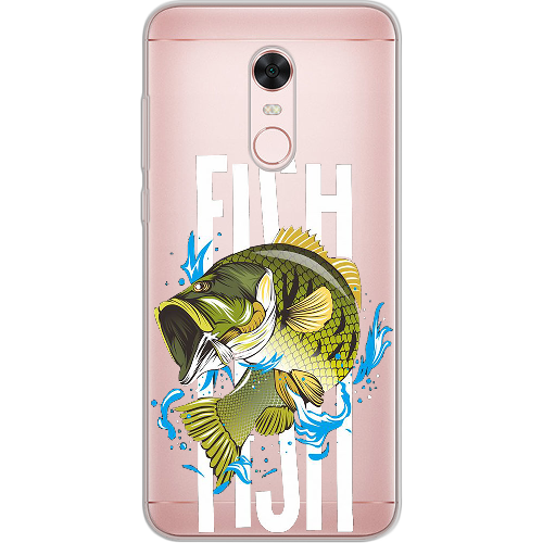 Чехол BoxFace Xiaomi Redmi 5 Plus Bass fish