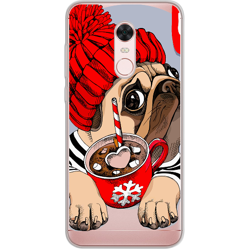 Чехол BoxFace Xiaomi Redmi 5 Plus Winter Puggy