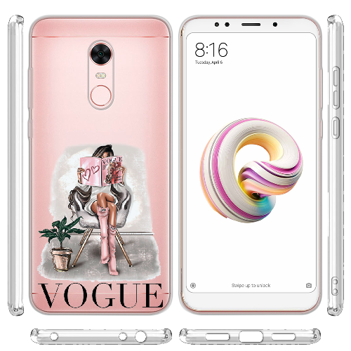 Чехол BoxFace Xiaomi Redmi 5 Plus Модель из VOGUE