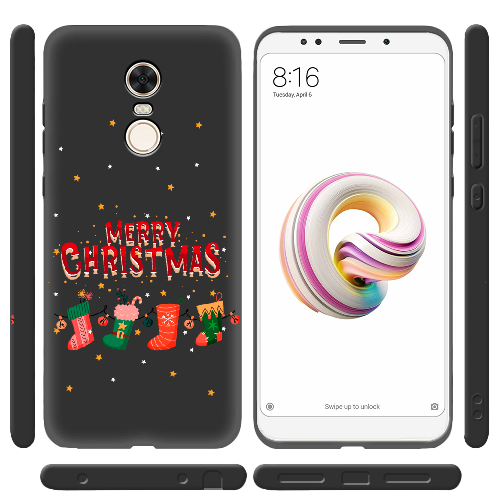 Чехол BoxFace Xiaomi Redmi 5 Plus Рождественские Носки