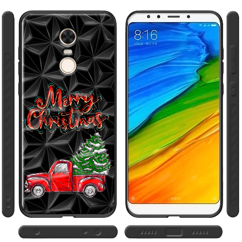 Чехол BoxFace Xiaomi Redmi 5 Plus Holiday Car Merry Christmas