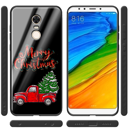 Чехол BoxFace Xiaomi Redmi 5 Plus Holiday Car Merry Christmas