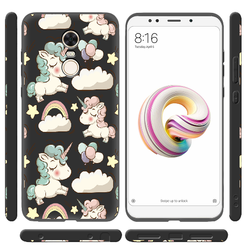 Чехол BoxFace Xiaomi Redmi 5 Plus Unicorns