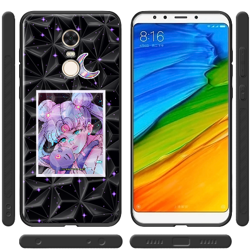 Чехол BoxFace Xiaomi Redmi 5 Plus Sailor Moon night