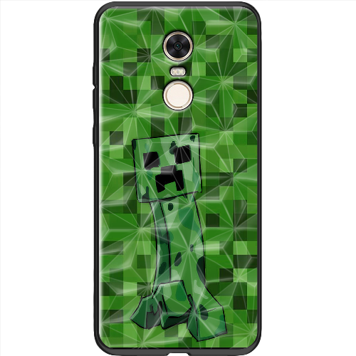 Чехол BoxFace Xiaomi Redmi 5 Plus Minecraft Creeper