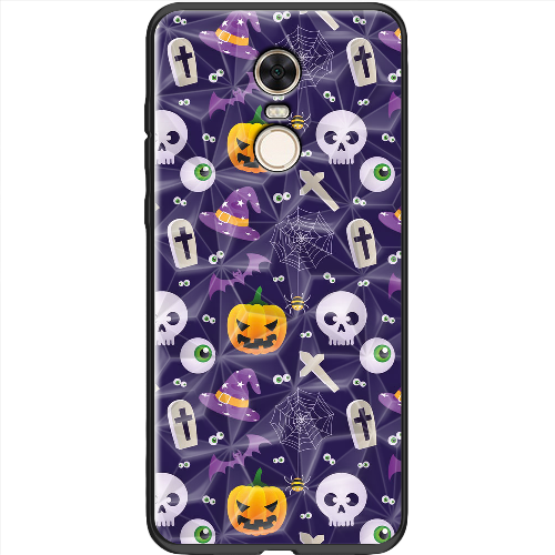 Чехол BoxFace Xiaomi Redmi 5 Plus Halloween Purple Mood