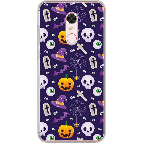 Чехол BoxFace Xiaomi Redmi 5 Plus Halloween Purple Mood