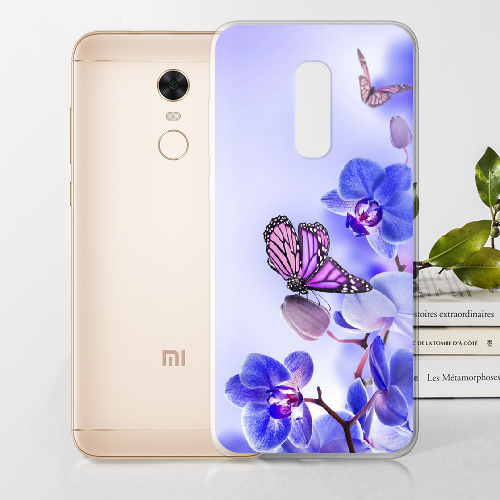 Чехол BoxFace Xiaomi Redmi 5 Plus Orchids and Butterflies