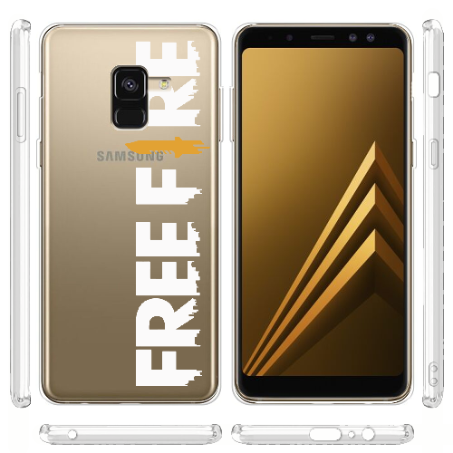 Чехол Boxface Samsung A530 Galaxy A8 2018 Белый Free Fire