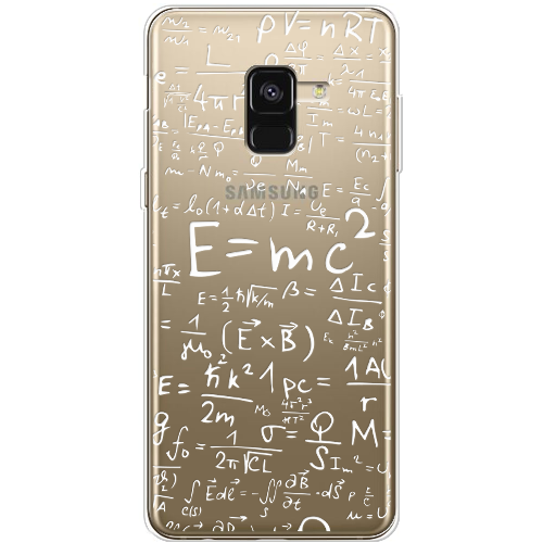 Чехол Boxface Samsung A530 Galaxy A8 2018 E=mc2