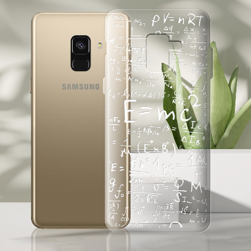 Чехол Boxface Samsung A530 Galaxy A8 2018 E=mc2