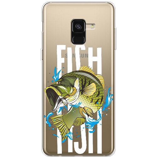 Чехол Boxface Samsung A530 Galaxy A8 2018 Bass fish