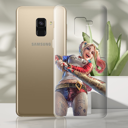 Чехол Boxface Samsung A530 Galaxy A8 2018 Happy Harley Quinn